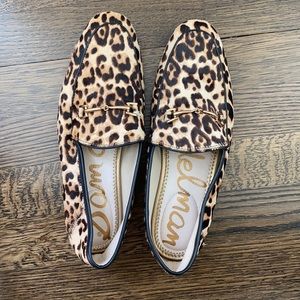 Sam Edelman leopard loafer size 7.5